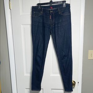 DSQUARED2 Women’s Twiggy Slim Fit Jeans IT42 US6 Dark Wash Italy